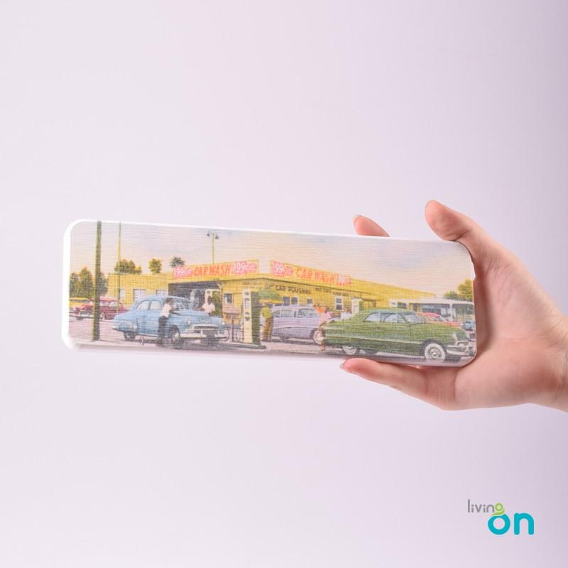 Đế kê ly siêu hút nước, Thảm đá tròn nhỏ mini size