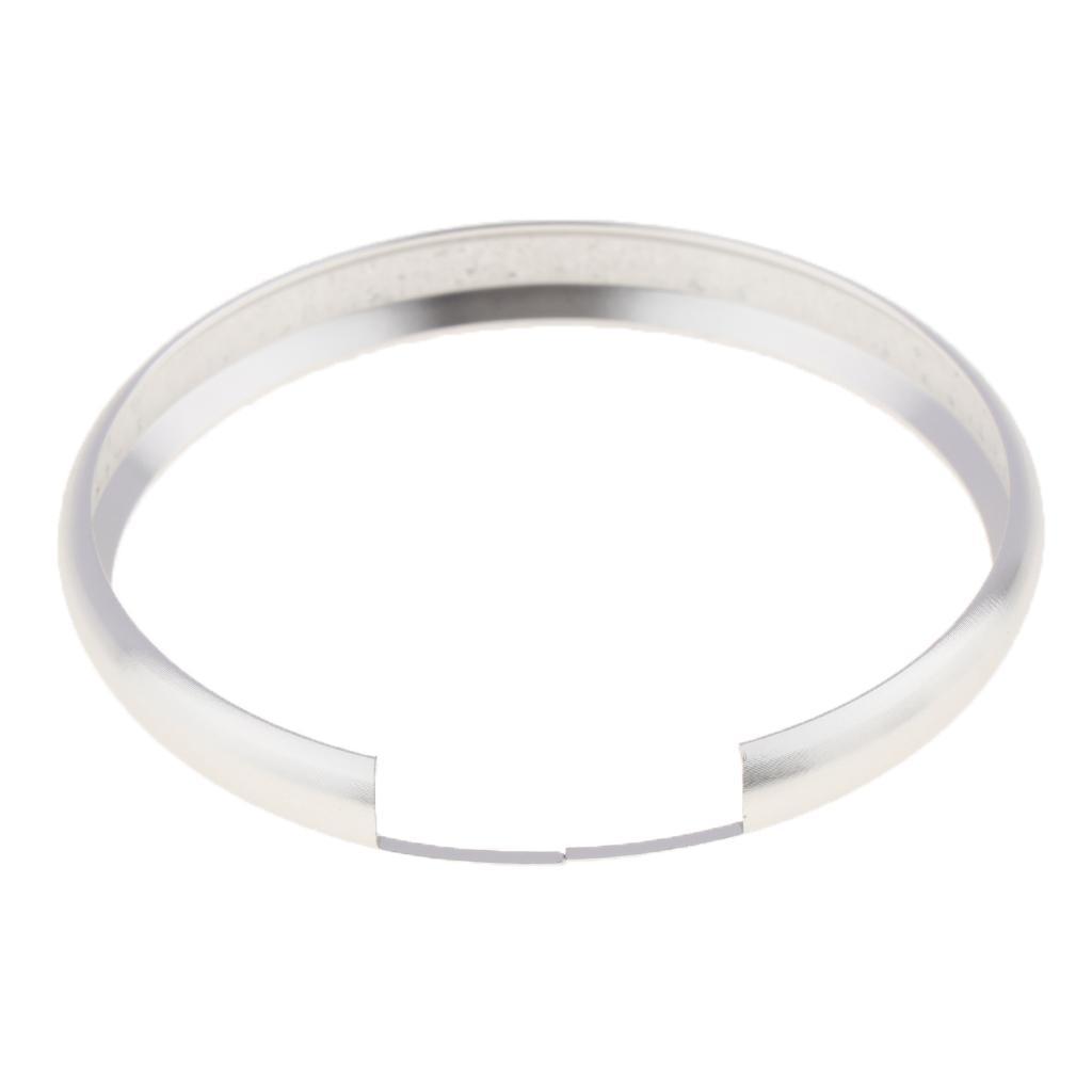 3-4pack Aluminum Key Ring Trim Chain For BMW Clubman Countryman Silver