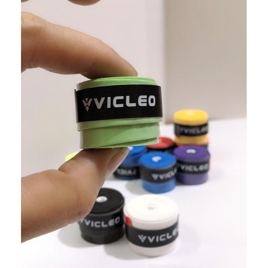 Quấn cán vợt cầu lông VICLEO êm, thấm mồ hôi, Nylon bọc ngoài