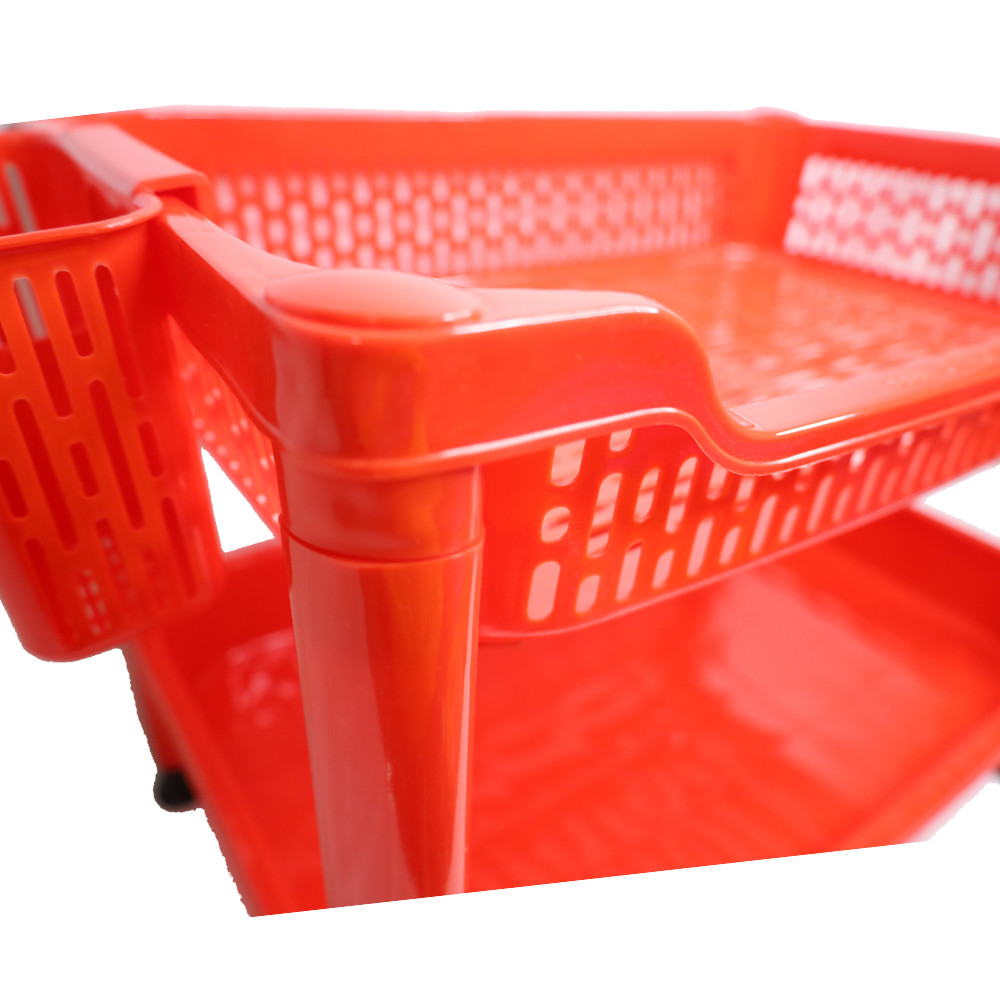 Kệ chén ly nhỏ 4 tầng 43 x 29 x 84 cm Chấn Thuận Thành úp chén bát, úp ly có kèm ống đũa - hàng Viêt Nam chất lượng cao (KLN4T20) nhiều màu