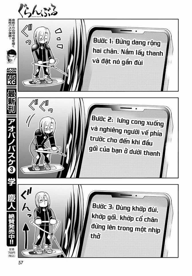 cô gái thích lặn - grand blue chapter 87.2 14