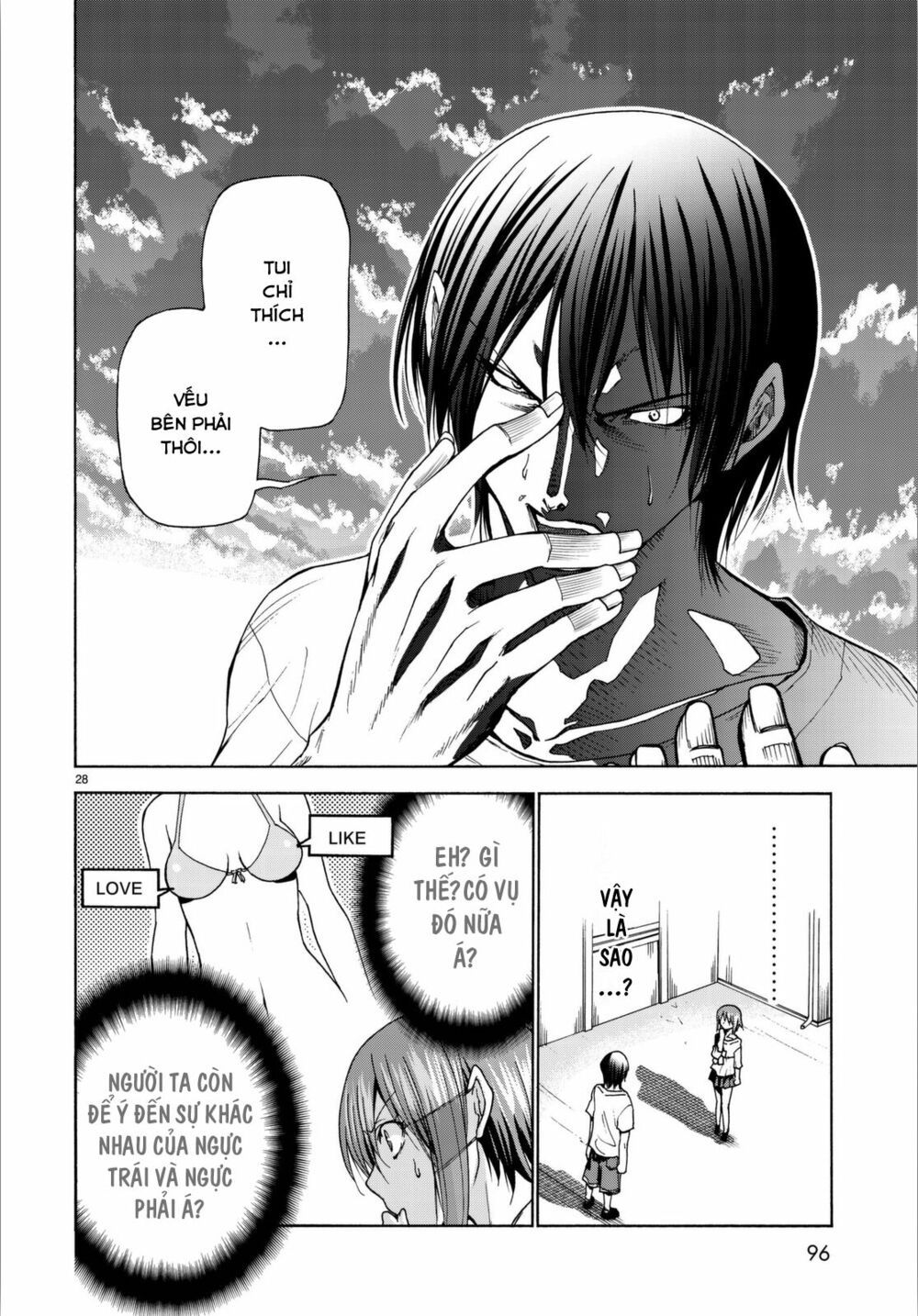 cô gái thích lặn - grand blue chapter 36 28
