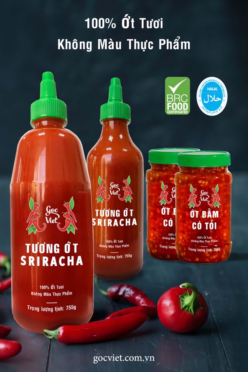 Tương Ớt  Sriracha Gốc Việt 