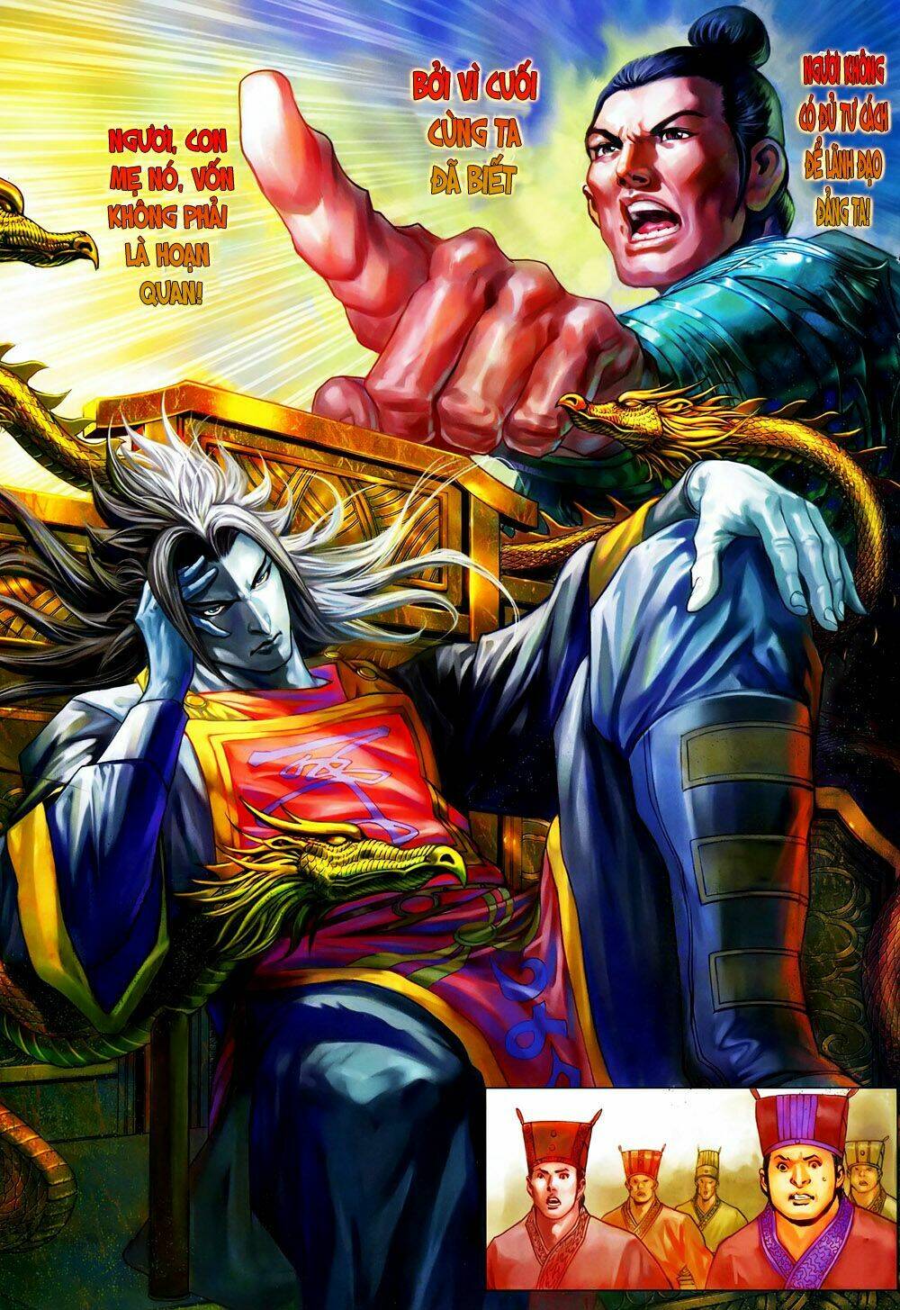 thiên tử truyền kỳ 7 - tam quốc kiêu hoàng chapter 17 31