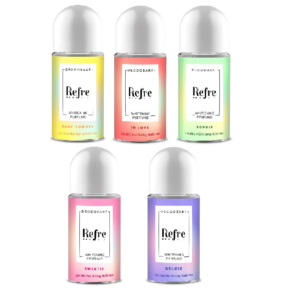 Lăn Khử Mùi Dưỡng Trắng Hương Nước Hoa Refre Whitening Sophis Hương Tinh Tế