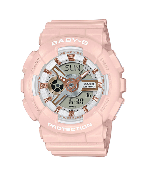 Đồng Hồ Casio Baby-G Nữ Dây Nhựa BA-110XRG-4ADR