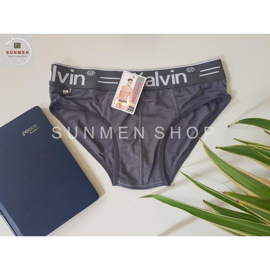 Quần Xì Lót Nam Tam Giác Bảng To Thun Lạnh Siêu Mỏng Thoáng Mát SUNMEN Từ 45 đến 70kg