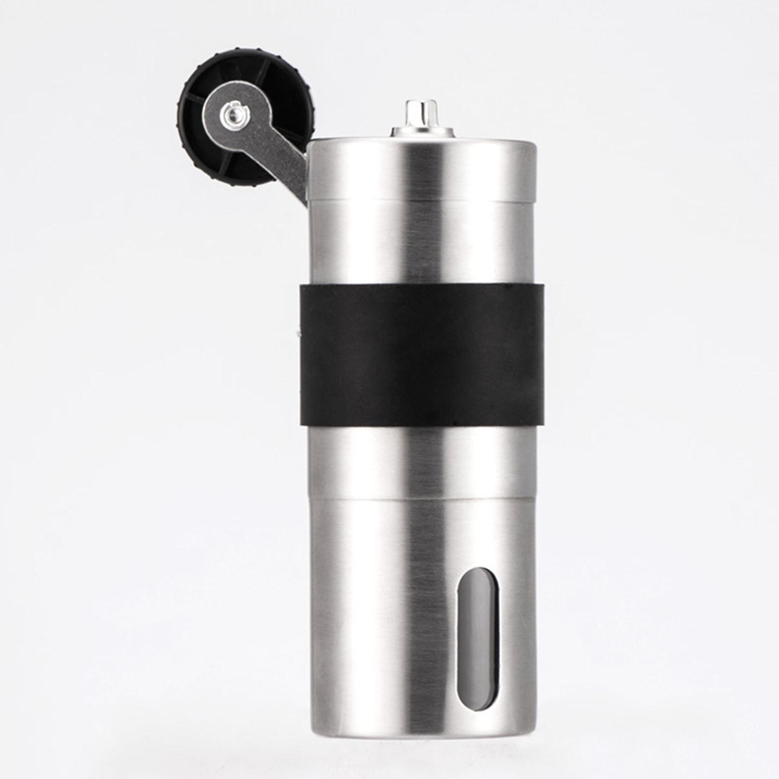 Manual Coffee Grinder 304 Stainless Steel Bean Burr Coffee Grinder for Kitchen Cafe Accessory