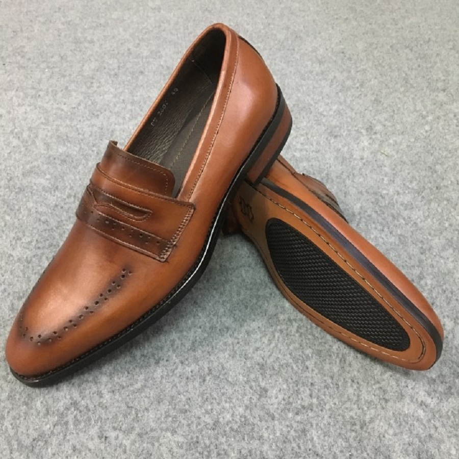 Giày da nam lười