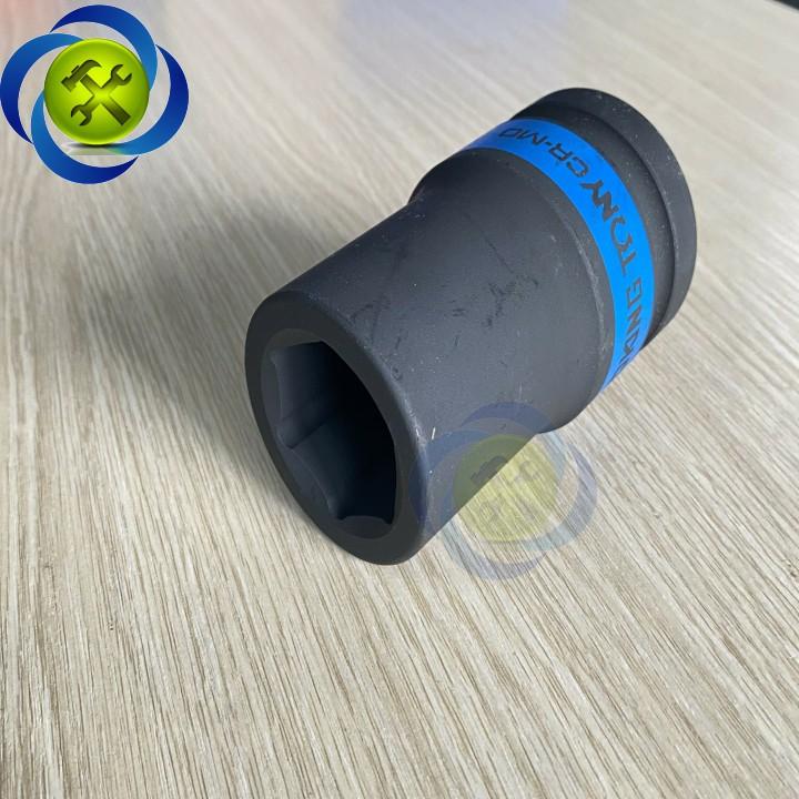 Tuýp 30mm 1 inch Kingtony 843530M loại ngắn 6 cạnh màu đen