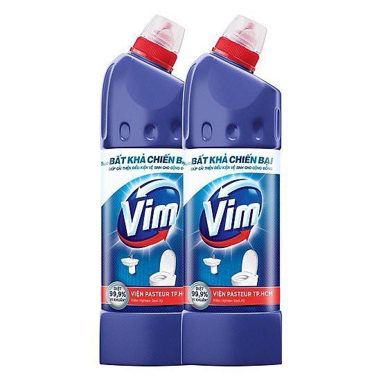 Nước Rửa Bồn Cầu Vim Diệt Vi Khuẩn - 900 ml ( Chai xanh )