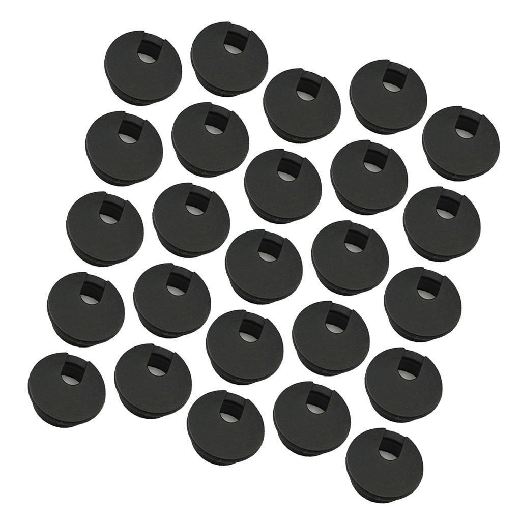 20Pieces 3.5cm  Desk Table Grommets 35mm Cable Cord Hole Cover for