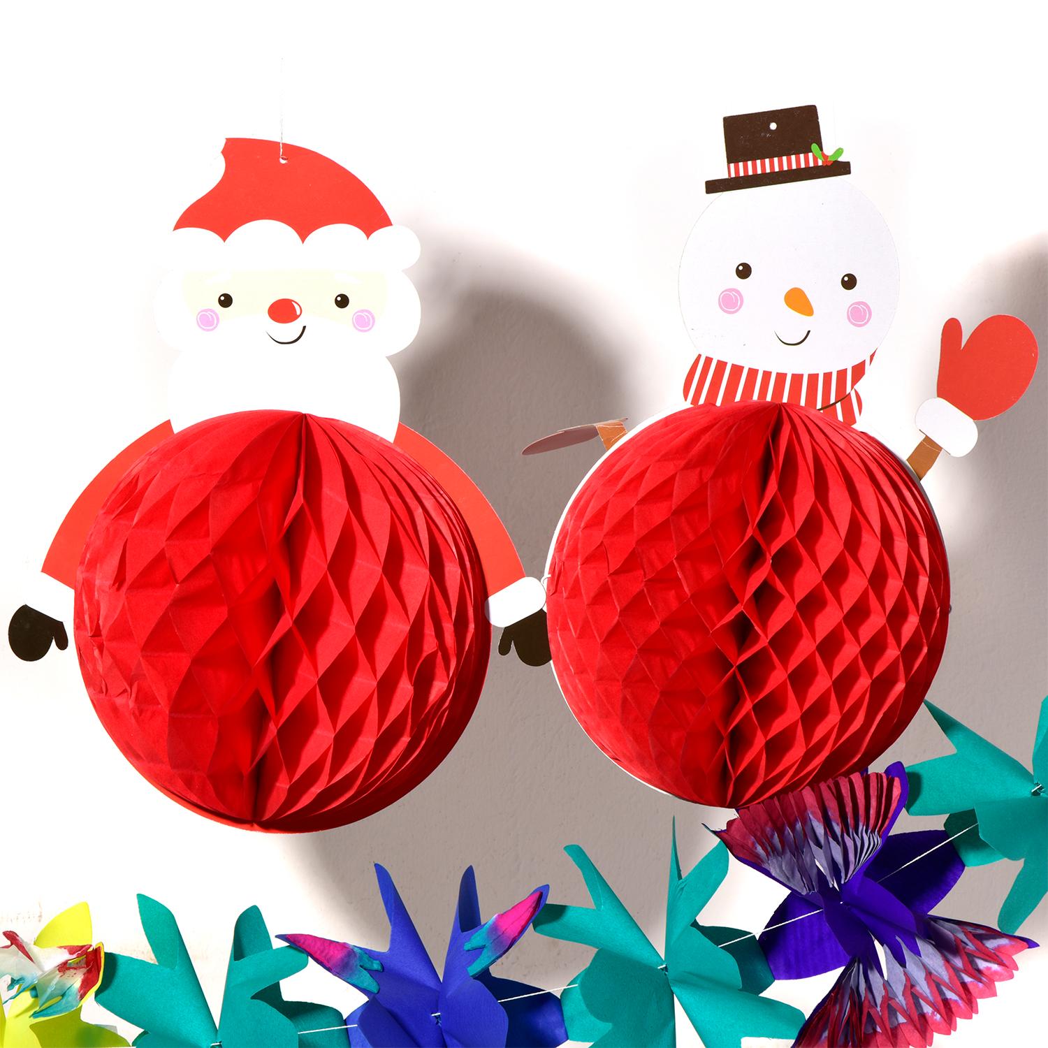 Đèn lồng trang trí hình ông già Noel