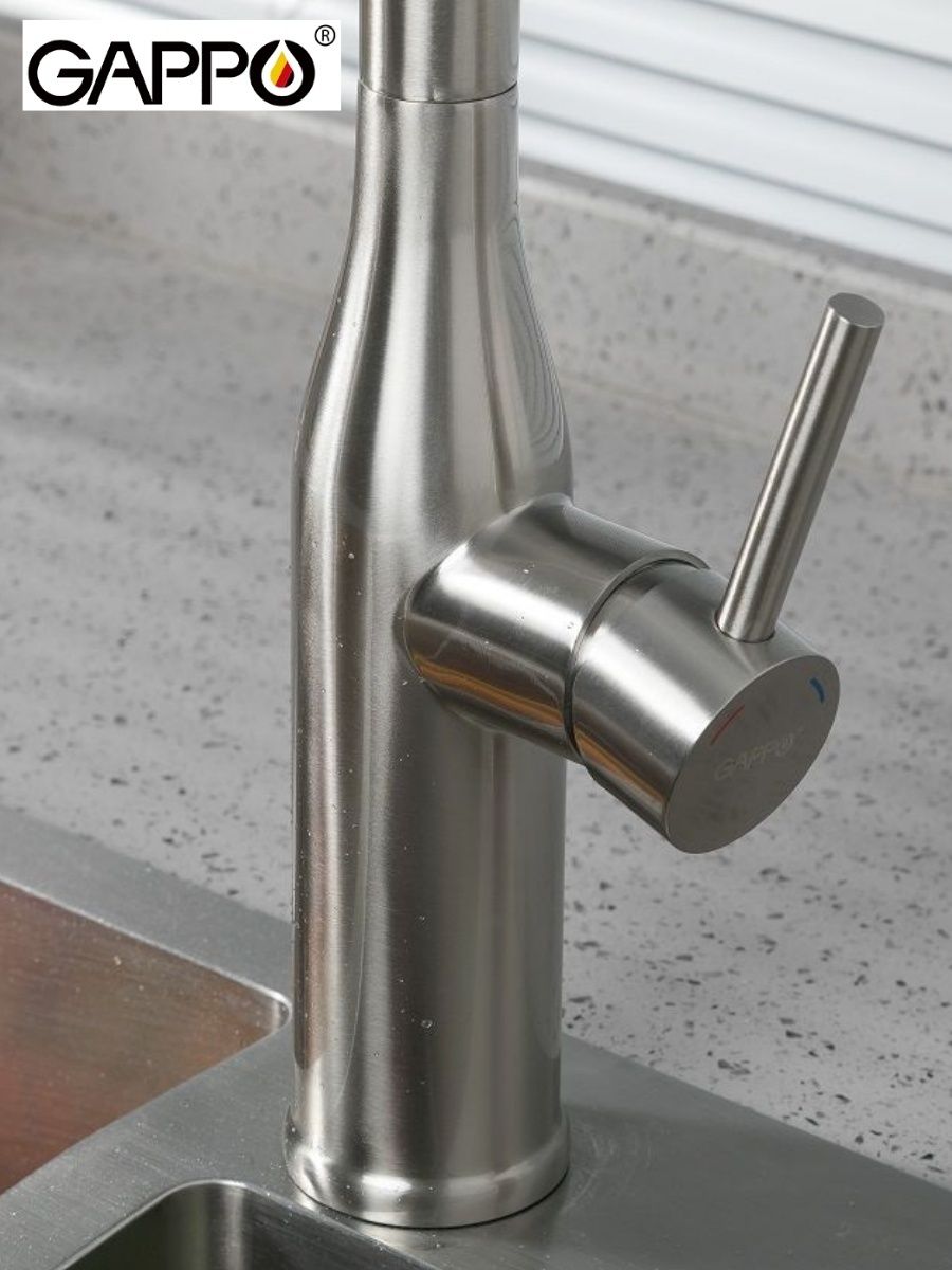 VÒI RỬA BÁT DÂY RÚT CAO CẤP NHẬP KHẨU NGA GAPPO G4398-45