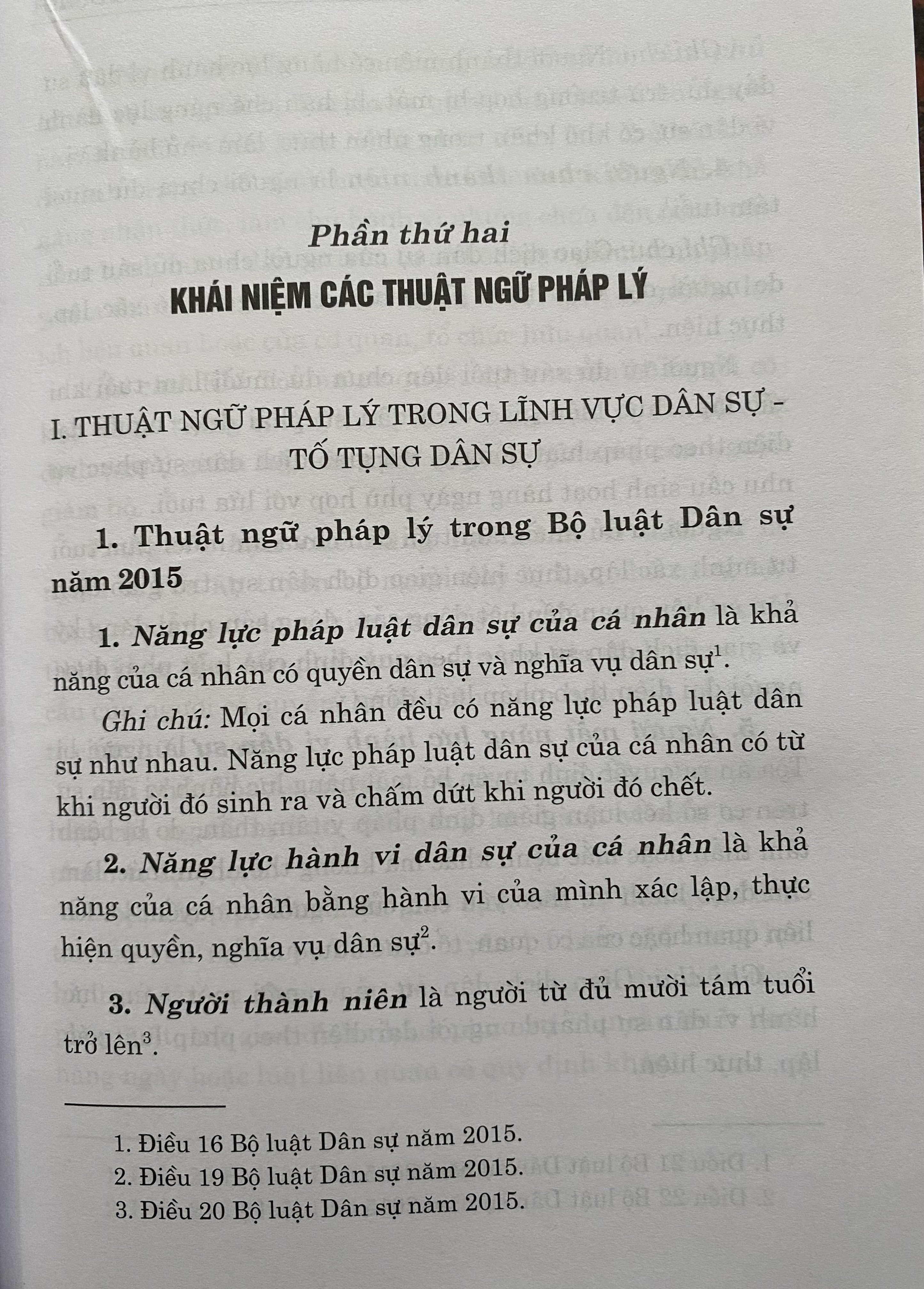 Từ Điển Thuật Ngữ Pháp Lý Thông Dụng