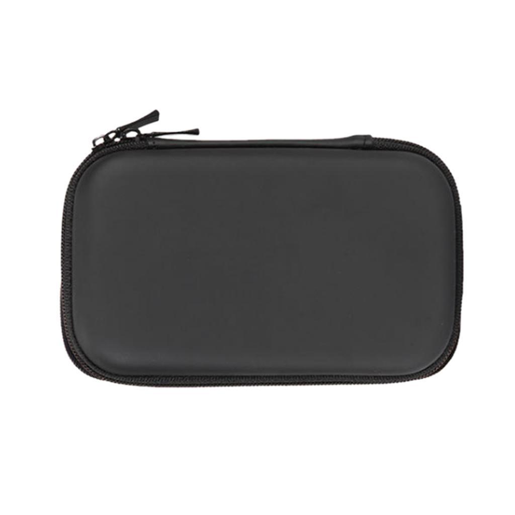 2Pcs Hard Earbud / Earphone/Cable EVA Case Holder Pouch Cable Organizer Bag