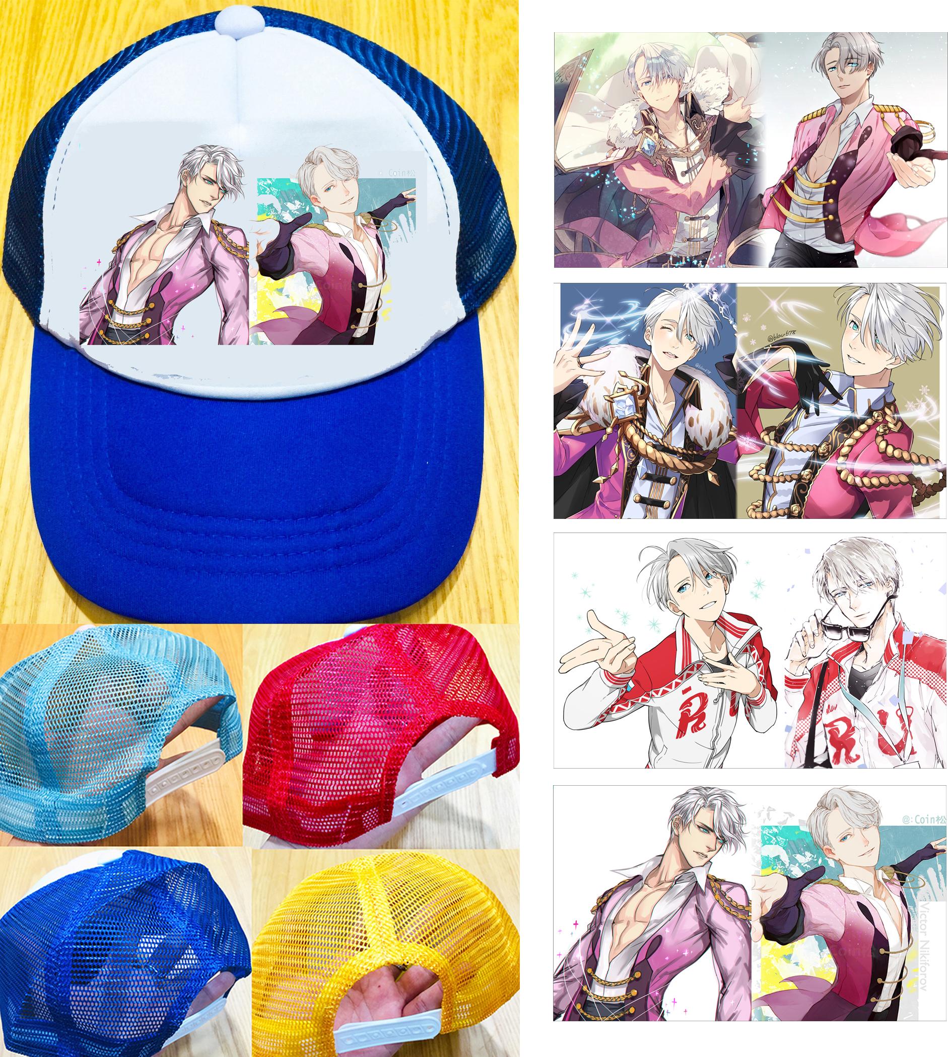 Mũ lưới Yuri!!! On Ice ảnh khác nhau