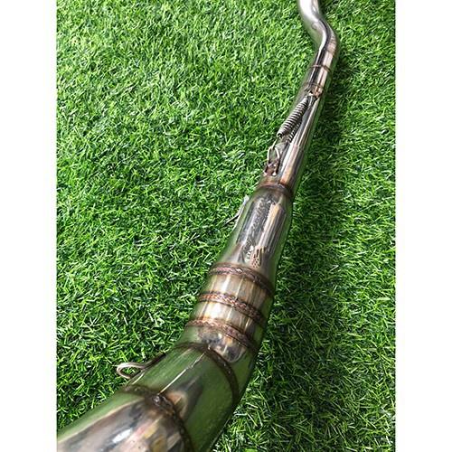 Cổ pô 2 khúc gắn cho xe máy SatriaFi Raider