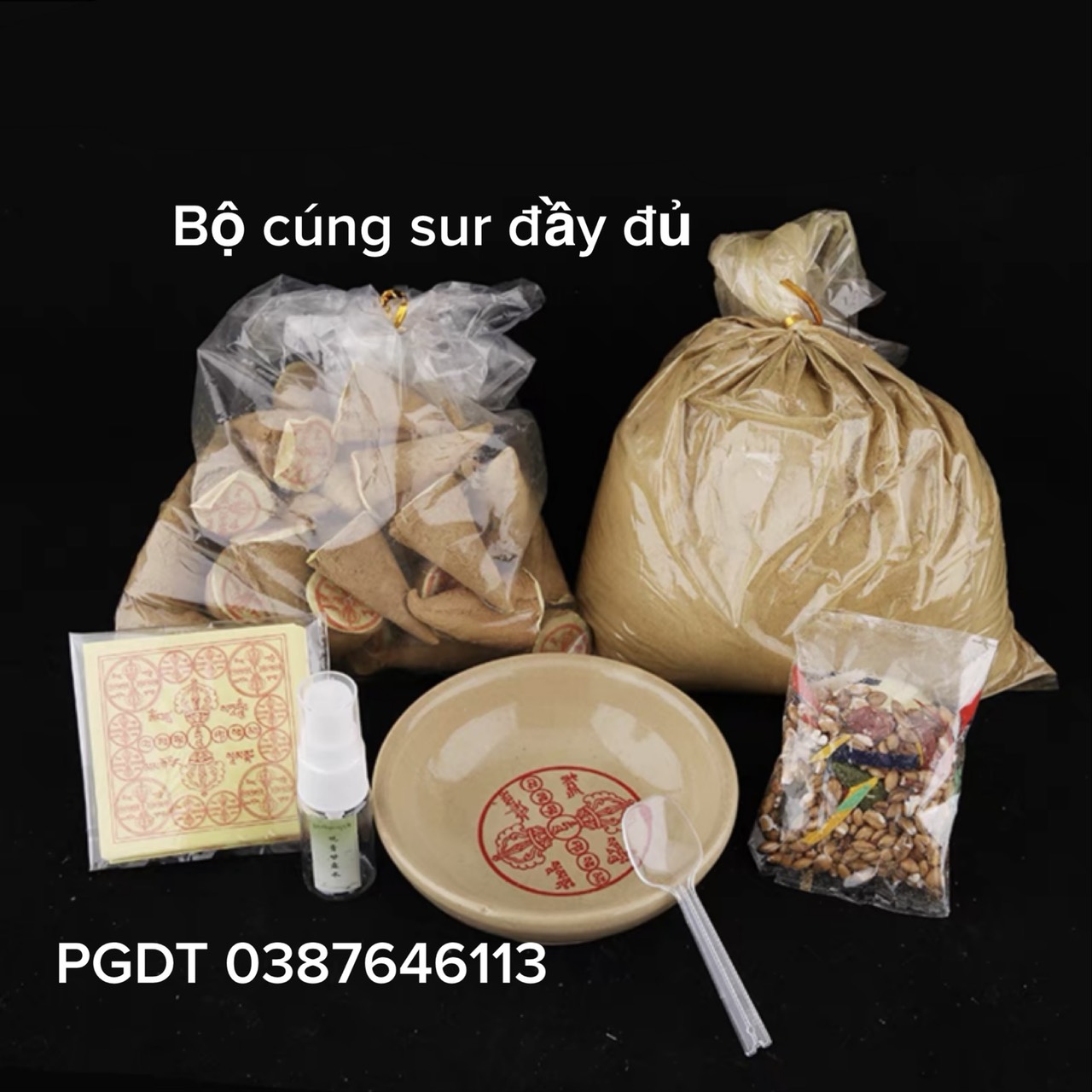 Combo Bộ cúng sur đầy đủ (cúng thí thực vong linh)