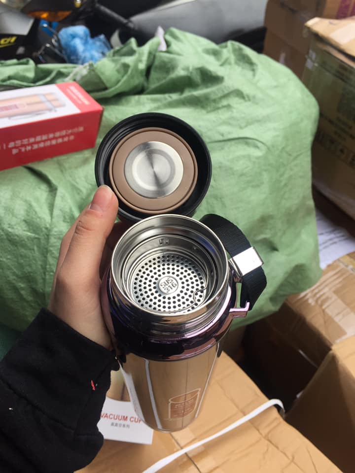 BÌNH GIỮ NHIỆT NÓNG LẠNH VACCUM DUNG TÍCH 1000ML SIÊU TIỆN DỤNG