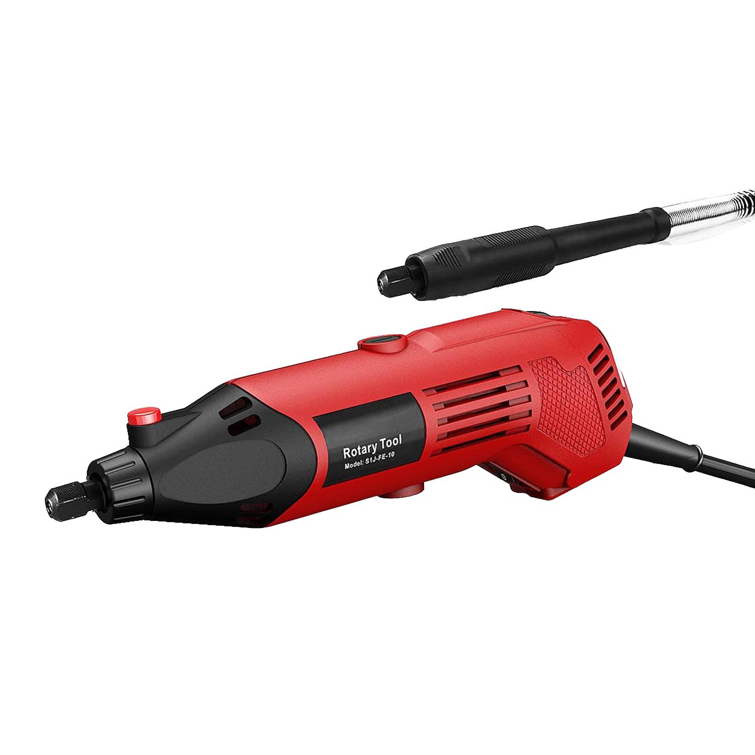Công cụ quay 160W Công cụ đa chức năng Tốc độ thay đổi 8000-35000 vòng / phút Hoàn hảo cho các sáng tạo tự làm Các dự án thủ công Khoan cắt Chà nhám Đánh bóng và chạm khắc