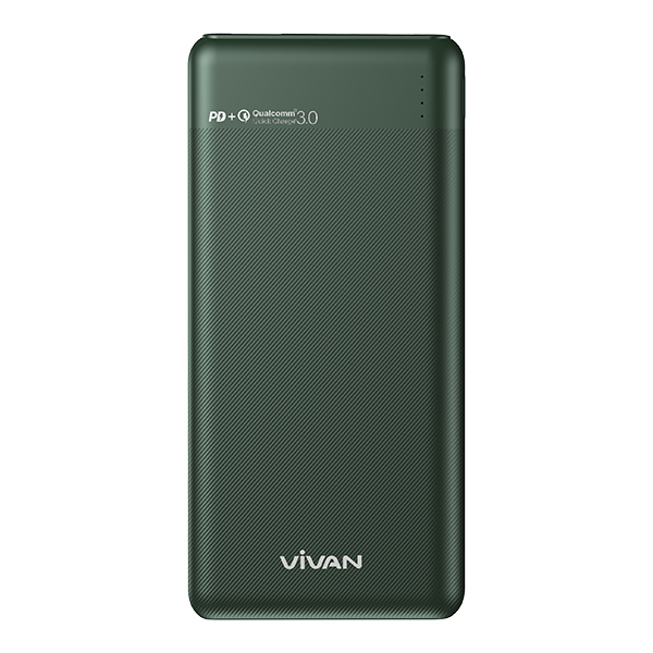 Pin Sạc Dự Phòng 10.000mAh VIVAN VPB-M10 – Sạc Nhanh Chuẩn PD + QC 3.0, Công Suất 18W, 2 Cổng Sạc Vào/Ra - HÀNG CHÍNH HÃNG