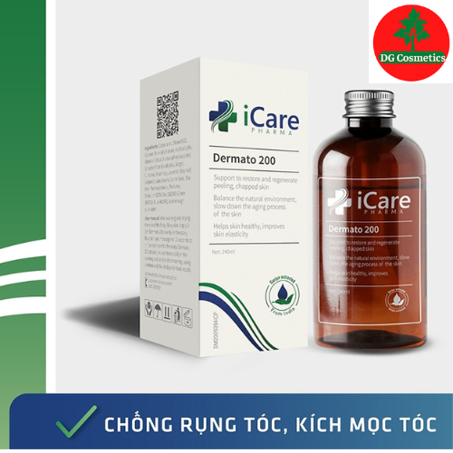 Dermato 200 - Giải Pháp Ngăn Ngừa Rụng Tóc - Nấm Da Đầu - Tóc Hư Tổn