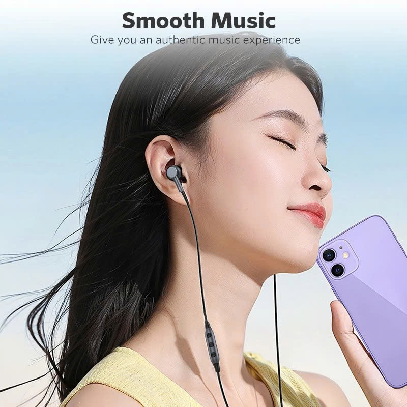 Tai Nghe Có Dây Chân Type C Cho Iphone 15 16 17 Samsung Xiaomi Cao Cấp Âm Thanh Hay Có Mic Nghe Nhạc Chơi Game - Hàng chính hãng - Tai Nghe Có Dây Nhét Tai