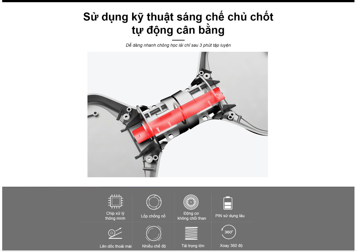 Xe điện cân bằng Homesheel X8 Plus – Phiên bản 2020 – Hàng chính hãng