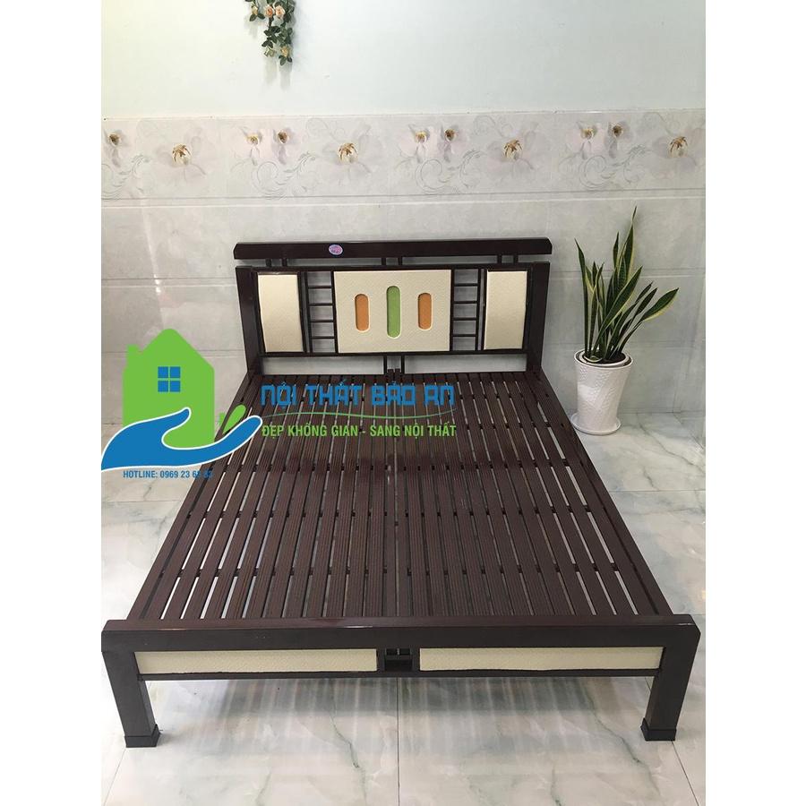 Giường sắt kiểu hộp nhiều kích thước mẫu 10