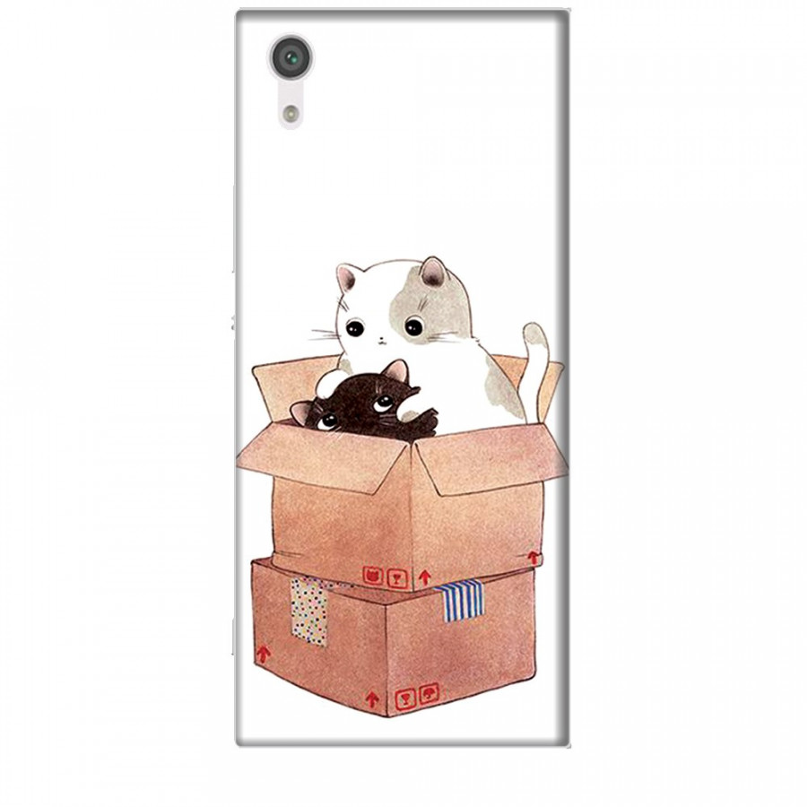 Ốp lưng dành cho điện thoại SONY XA1 Mèo Con Dễ Thương