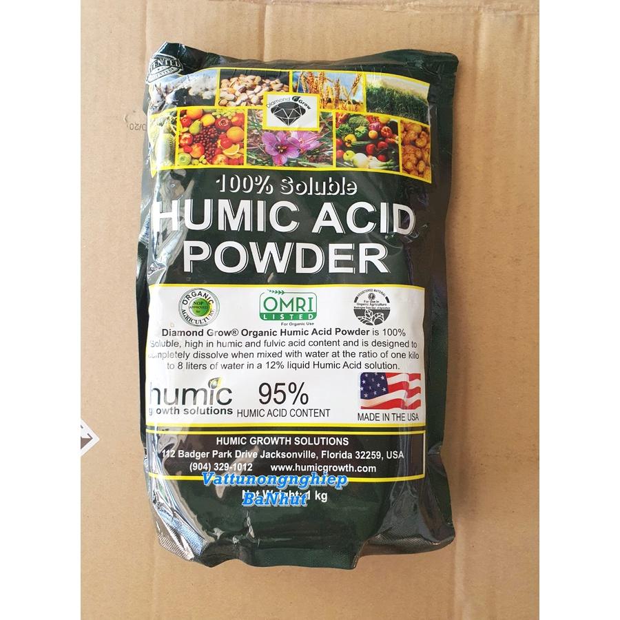 Phân Bón Từ Phân Hữu Cơ HUMIC ACID POWDER Kích Rễ Cải Tạo Đất