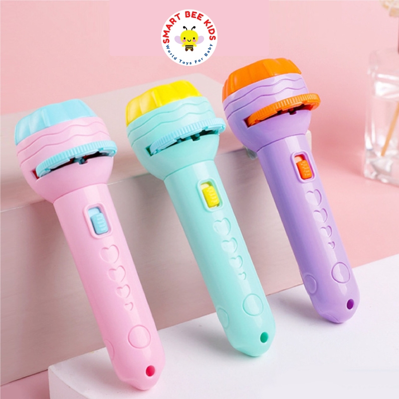 Đèn Pin Chiếu 80 Hình Đa Dạng Chủ Đề Cho Bé Thỏa Sức Khám Phá Thế Giới Xung Quanh