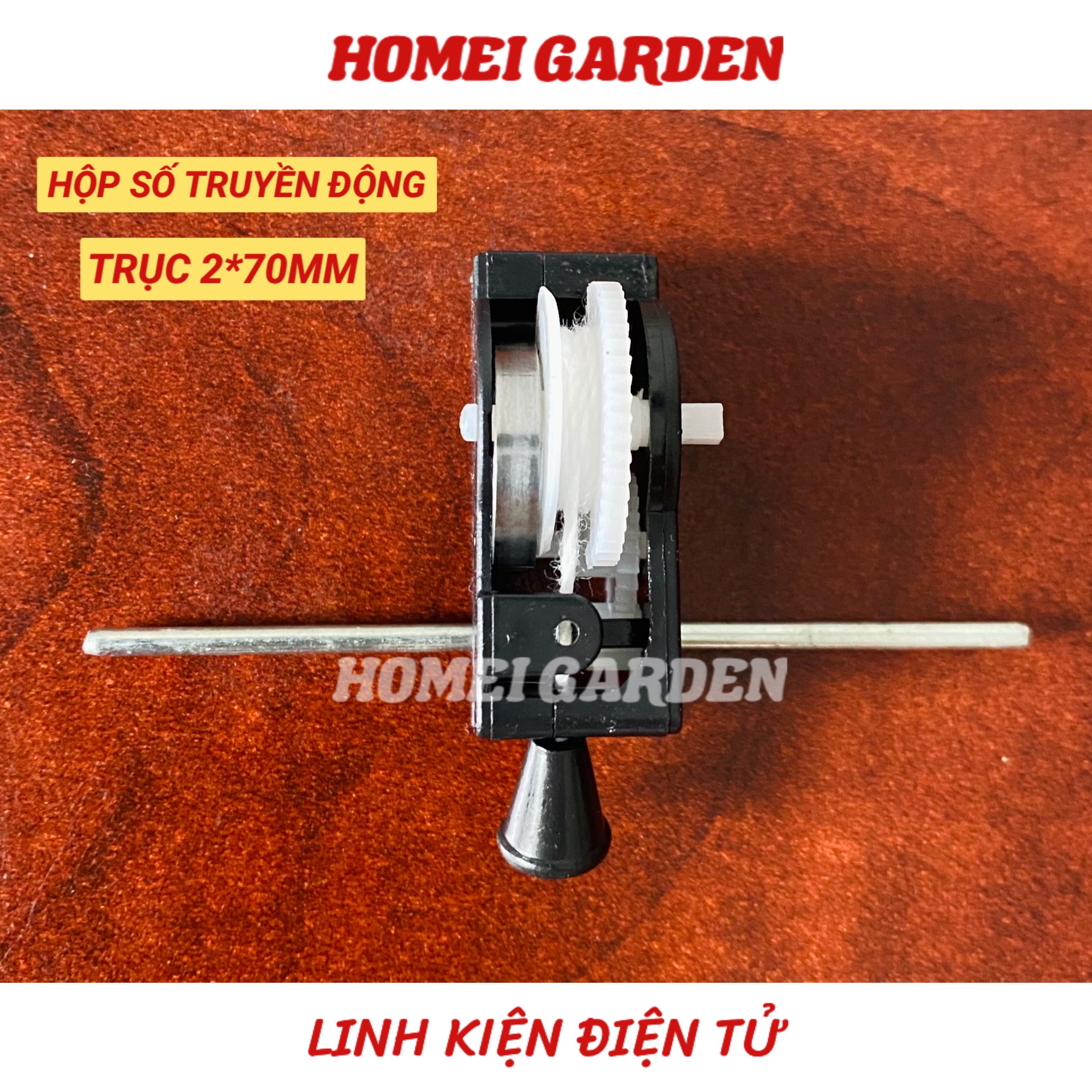 Hộp số truyền động động cơ dùng DIY mô hình học tập ô tô đồ chơi - HM0106