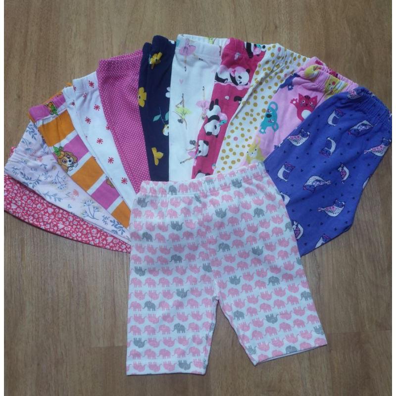 Quần Legging Lửng Bé Gái Cotton Borip 10-21kg