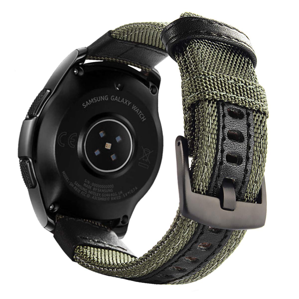 dây đồng hồ nylon 20mm dành cho đồng hồ Gear Active, Galaxy Watch 42mm, Gear Sport, Gear S2 Classic và các loại đồng hồ dùng dây chuẩn 20mm