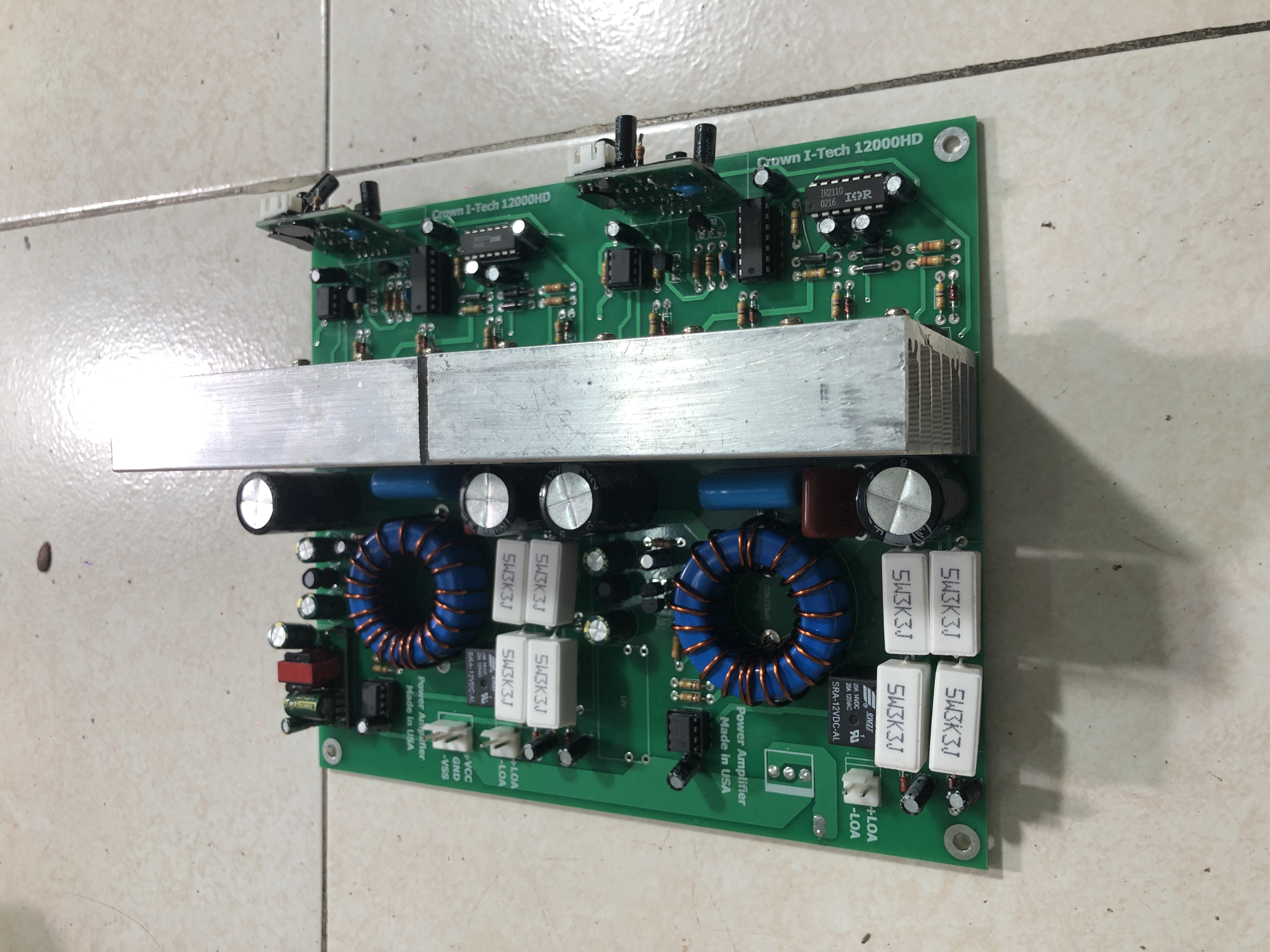 Mạch công suất class d 2 kênh ste 5000w