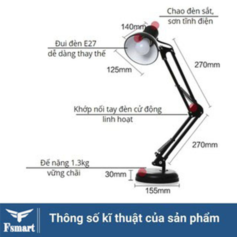 Đèn bàn Seasy MT 820,học, đọc sách, làm việc, 3 chế độ sang tiện dụng – Hàng chính hãng