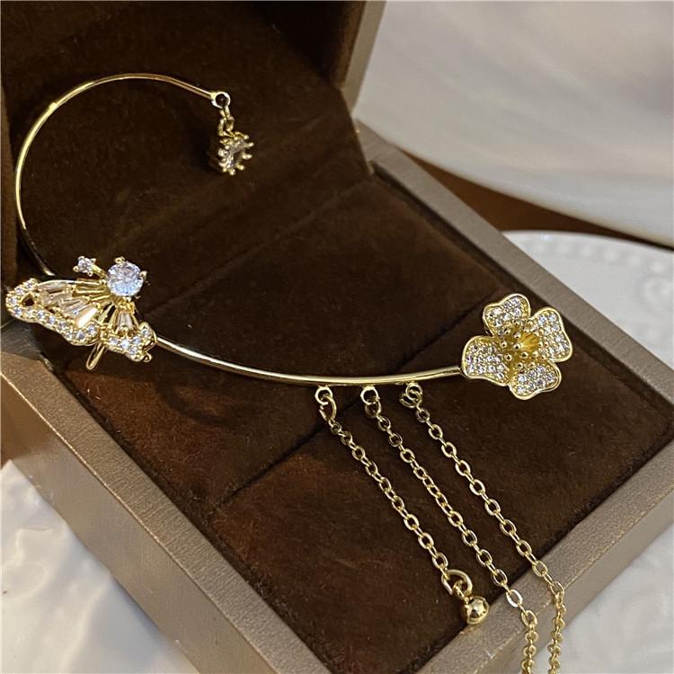 Bướm hoa tai dài hoa tai cao cấp cao cấp