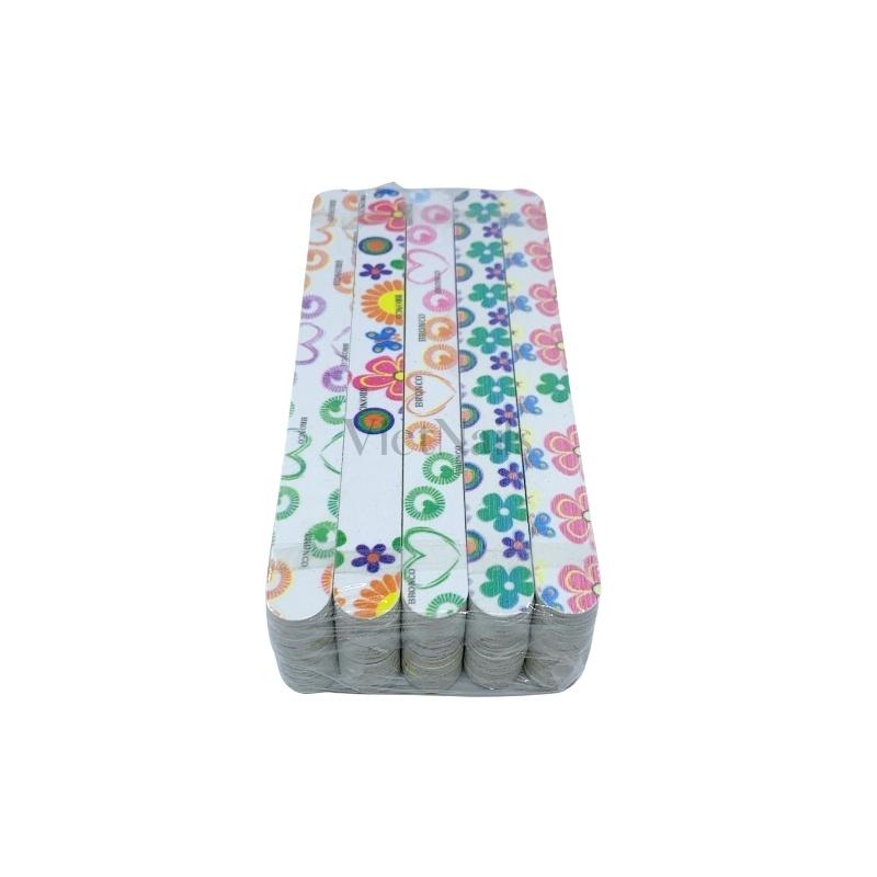 Giá Sỉ 100 Cây Dũa Móng Tay Loại Mỏng Độ Nhám 120 Để Dũa Móng Tay Thường, Dũa Bông