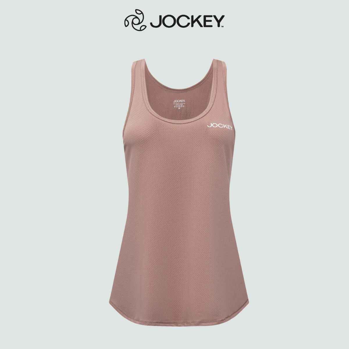 Áo Tank top nữ Jockey Activewear Basic chất liệu Polyester chống nhăn  - 1005