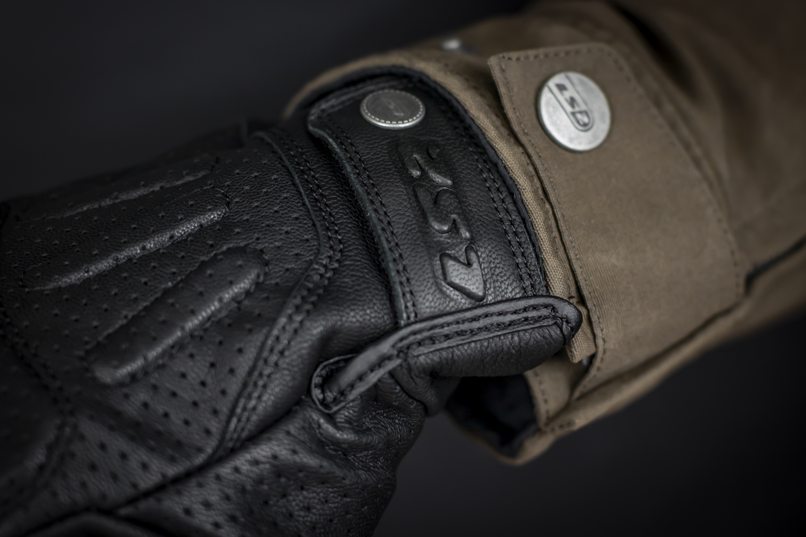 Găng Tay Bảo Hộ Lái Moto, Xe Máy LS2 Rust Man