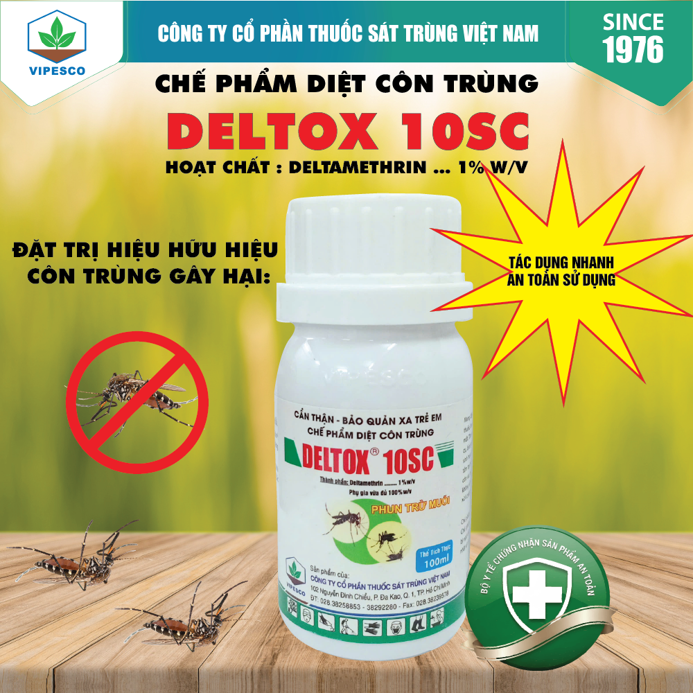 DELTOX 10SC (100ml) - DIỆT TRỪ RUỒI, MUỖI