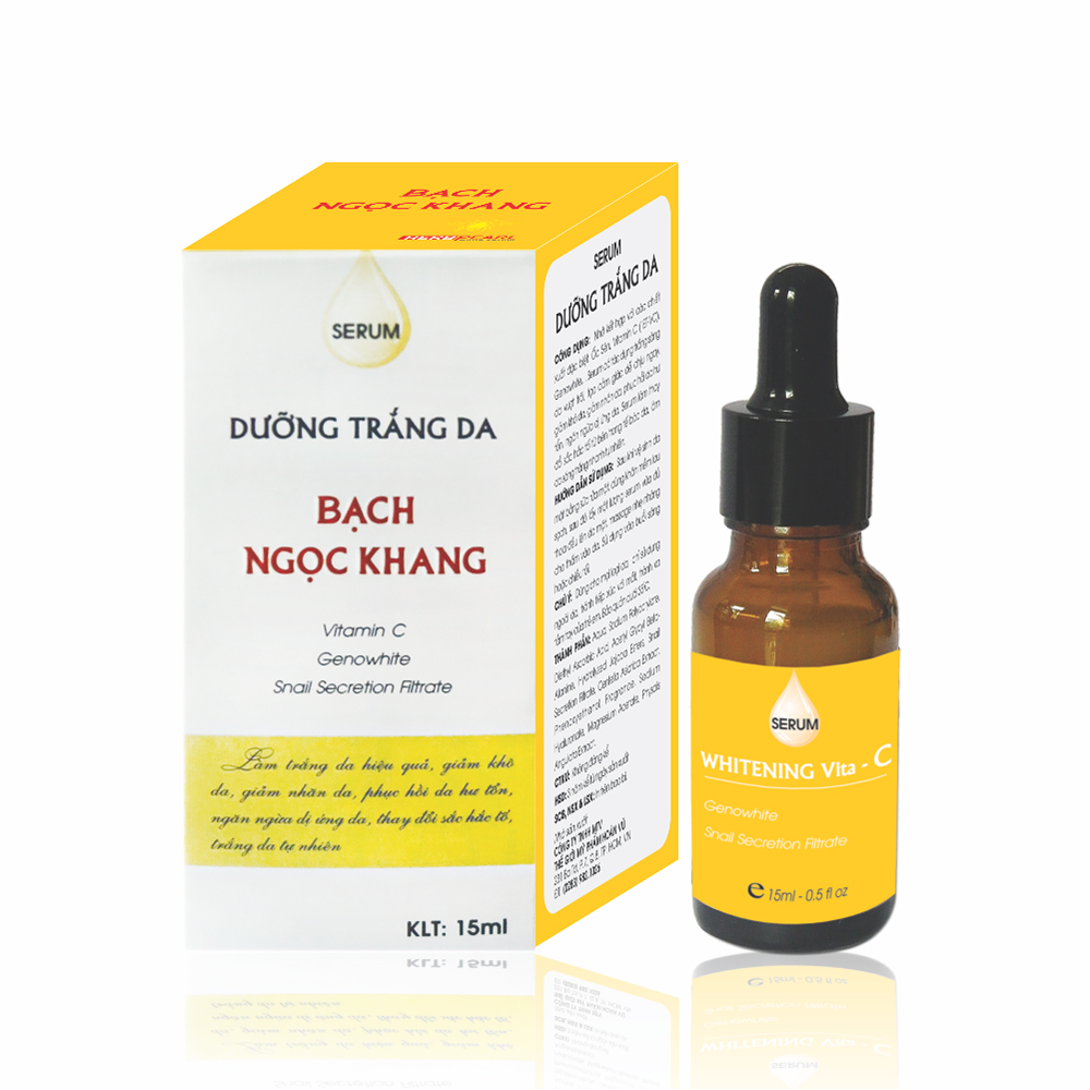 Serum dưỡng trắng da Bạch Ngọc Khang 15ml