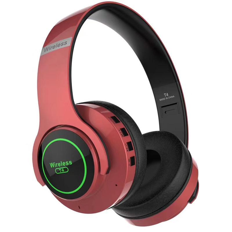 Tai nghe headphone Bluetooth phát sáng Tucci T4