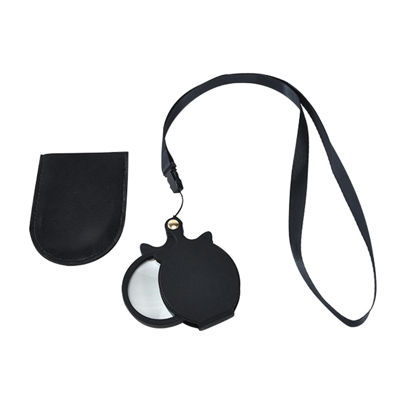 64mm Portable Mini Handheld Reading Magnifying Glass Tool