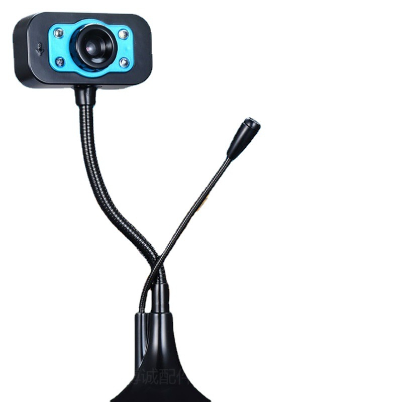 Webcam Máy Tính Kèm Mic Chân Cao Khả năng quay trong tối Hình ảnh rõ nét Cho Laptop Máy Tính để bàn