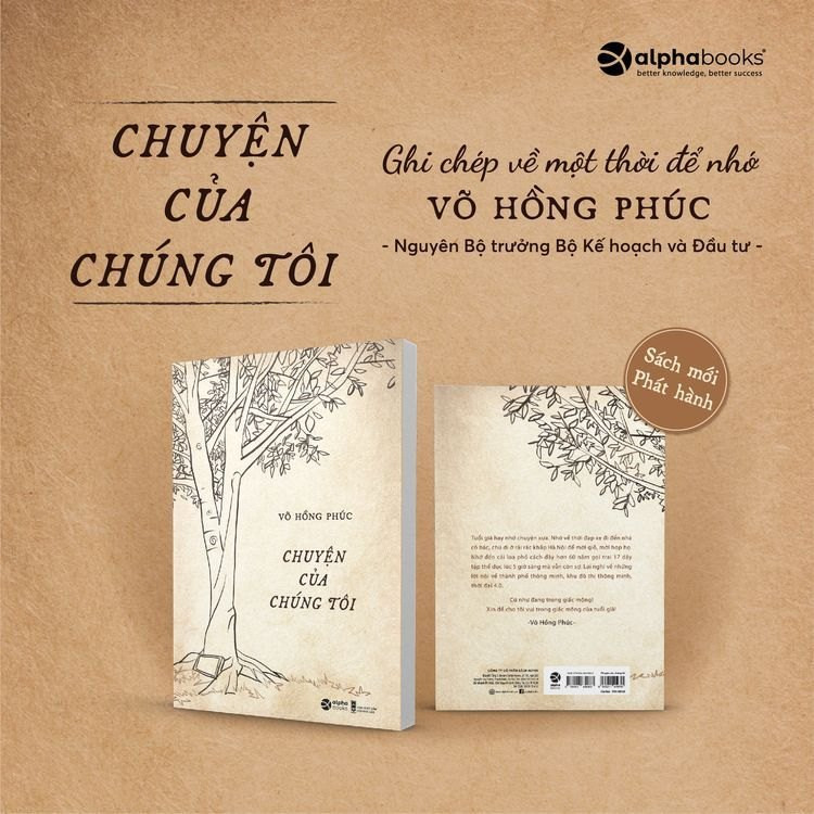 Chuyện Của Chúng Tôi - Võ Hồng Phúc - (bìa mềm)