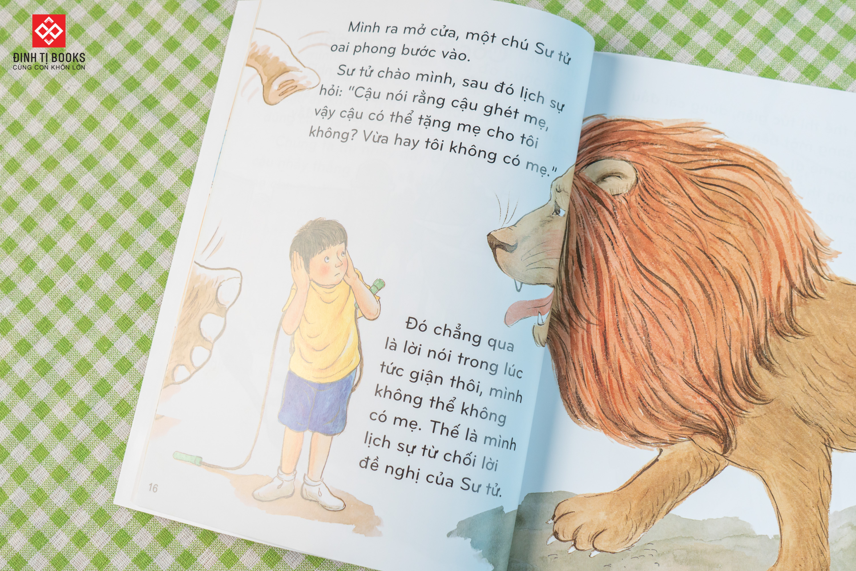 Sách - Tớ không tặng mẹ cho bạn đâu cho bé 3-9 tuổi - Đinh Tị Books