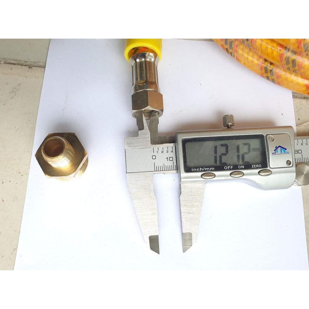 Kép đồng chuyển ren 22 sang 13 dây máy rửa xe